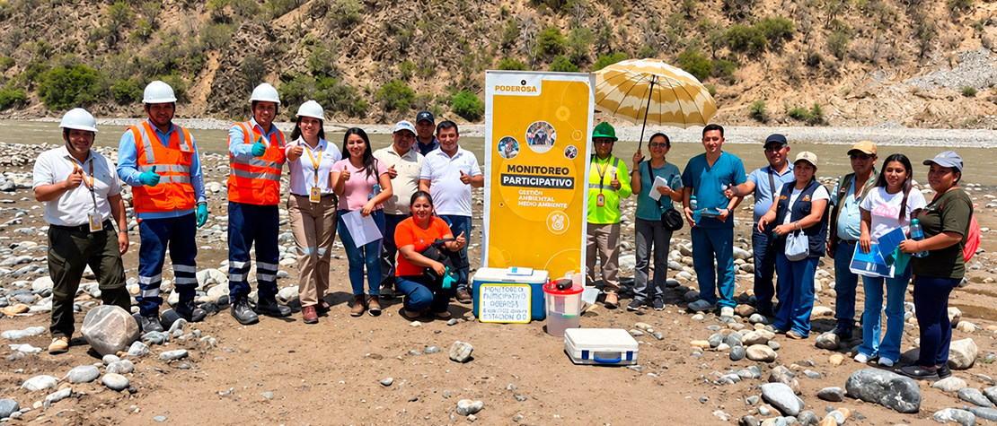 Minera Poderosa realiza 2do Monitoreo Ambiental Participativo de 2026 en Vijus