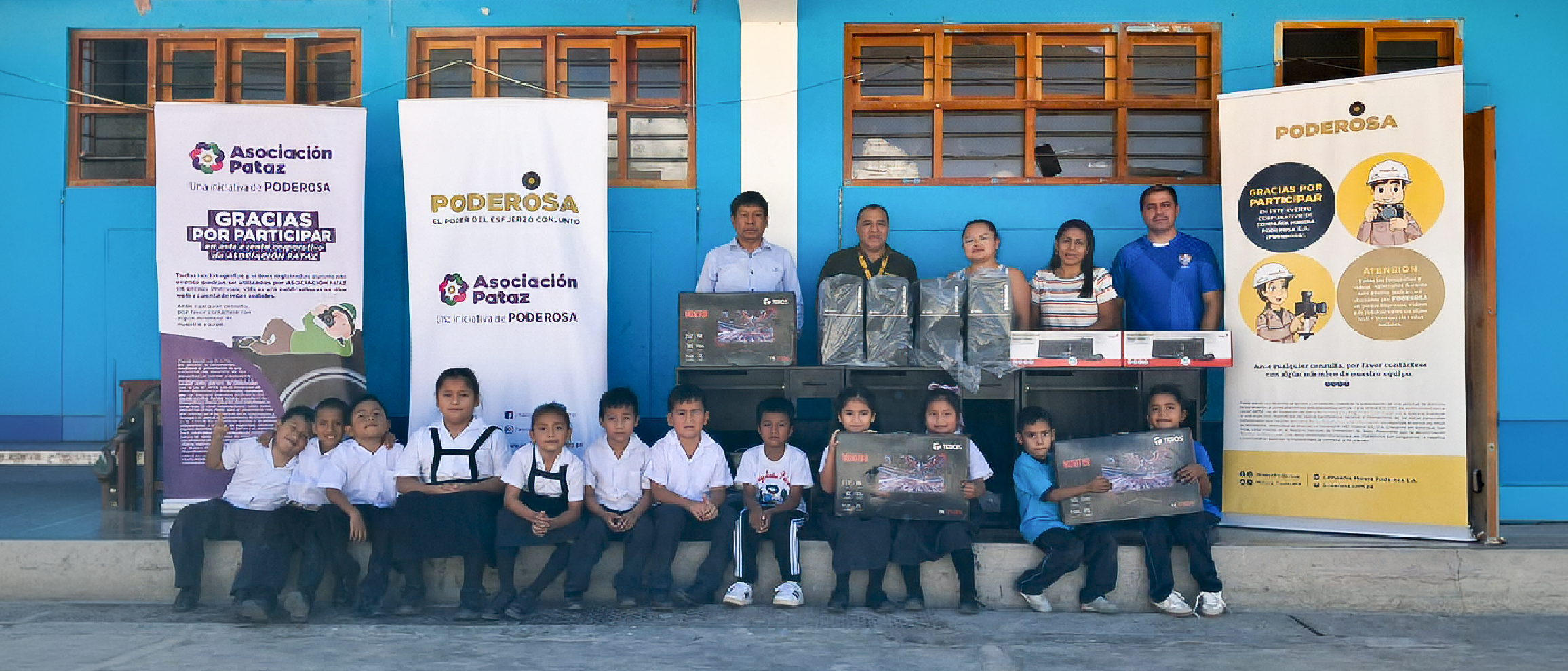 Poderosa fortalece la educación en Vijus con entrega de mobiliario y equipos de cómputo