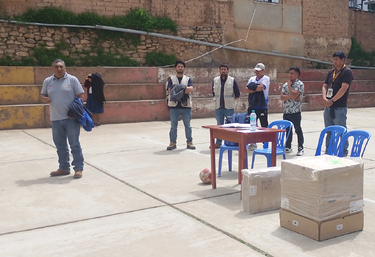 Minera Poderosa lanza proyecto agrícola para cultivar mango Edward en el centro poblado La Victoria en Sartimbamba