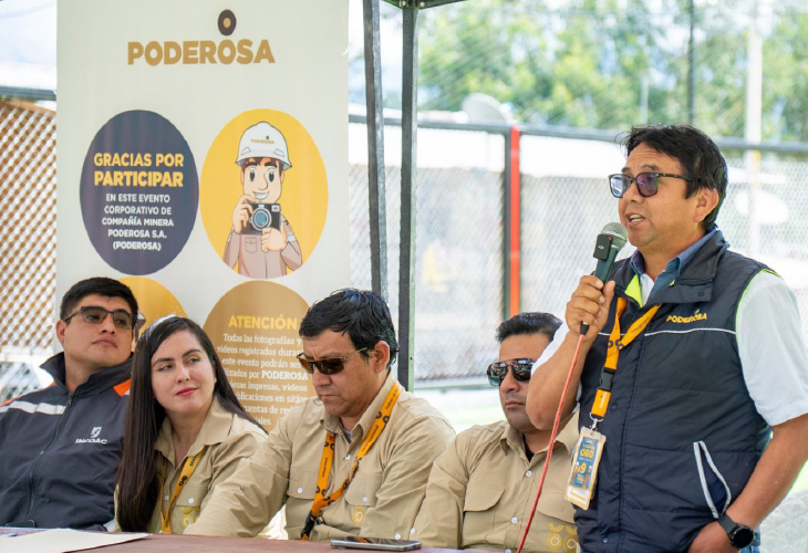 Poderosa financiará y ejecutará proyecto de mejoramiento de agua y alcantarillado en la comunidad de Suyubamba, en Pataz