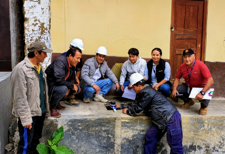 Minera Poderosa impulsa la implementación del sistema de micromedición de agua potable en Pías